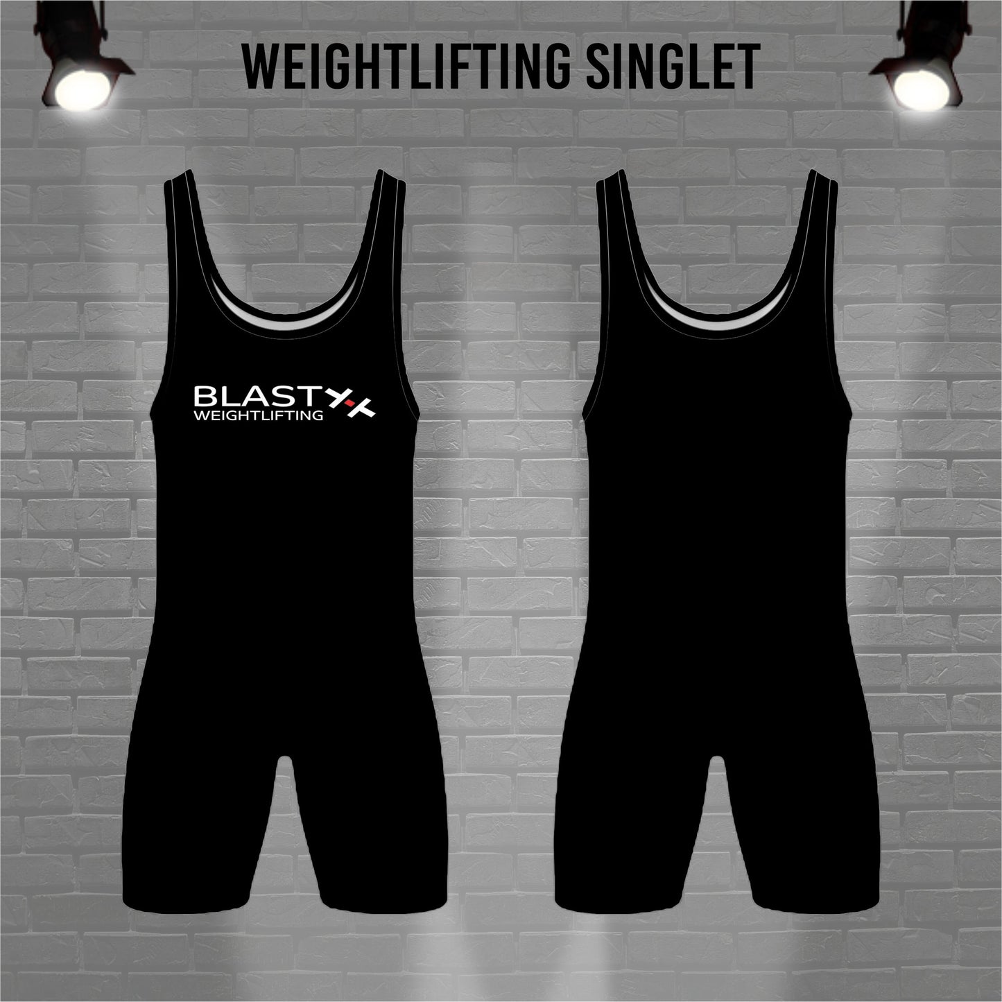 Blast Weightlifting Singlet - COMING SOON!